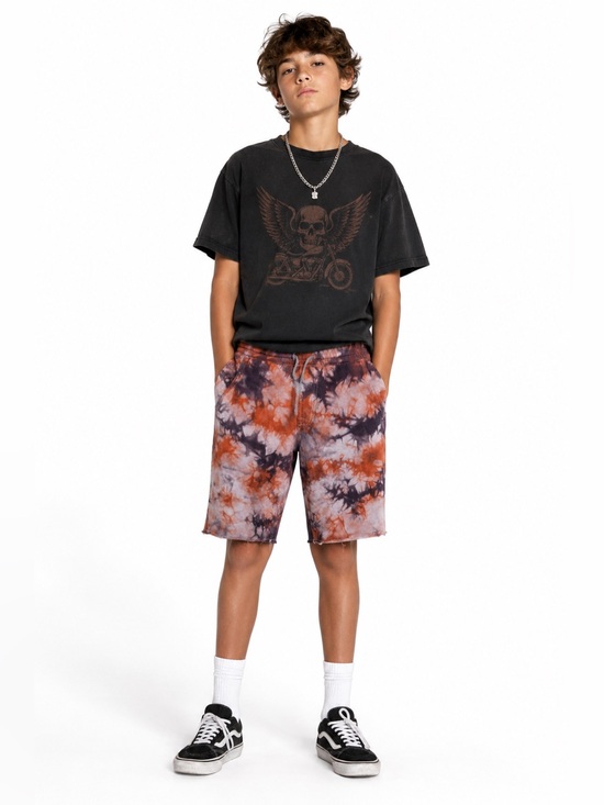 Hudson Jeans Other - Hudson Kids Tie-Dye French Terry Cotton Jogger Sweatshorts Shorts L Large NWT